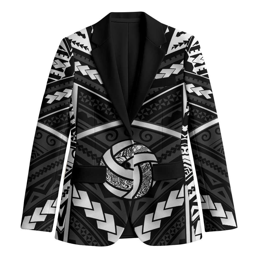 Custom Polynesia Beach Volleyball Blazer Polynesian Tribal Pattern - Polynesian Pride