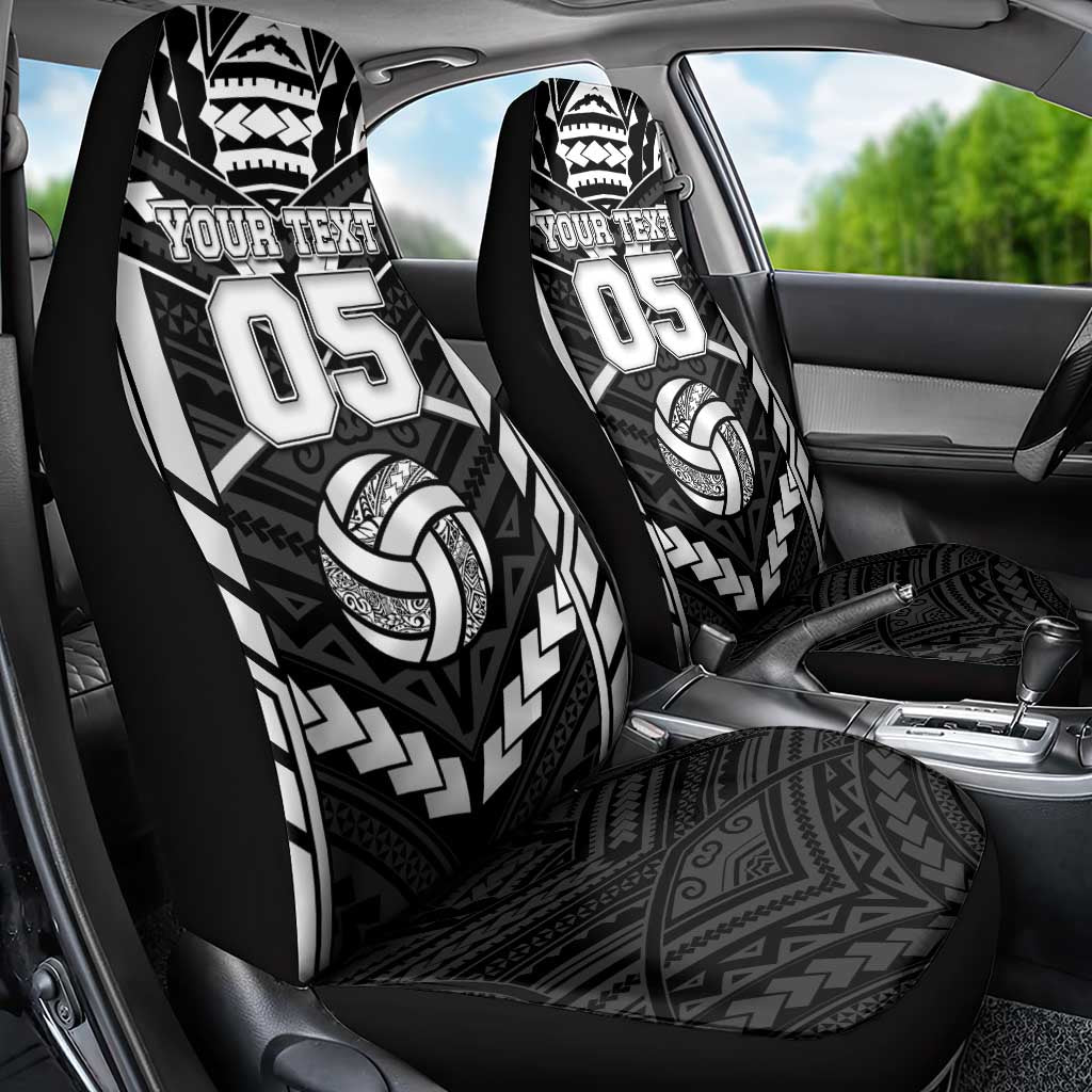 Custom Polynesia Beach Volleyball Car Seat Cover Polynesian Tribal Pattern - Polynesian Pride