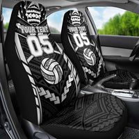 Custom Polynesia Beach Volleyball Car Seat Cover Polynesian Tribal Pattern - Polynesian Pride