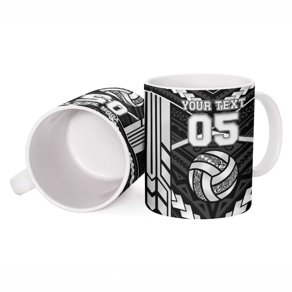 Custom Polynesia Beach Volleyball Ceramic Mug Polynesian Tribal Pattern LT05 - Polynesian Pride