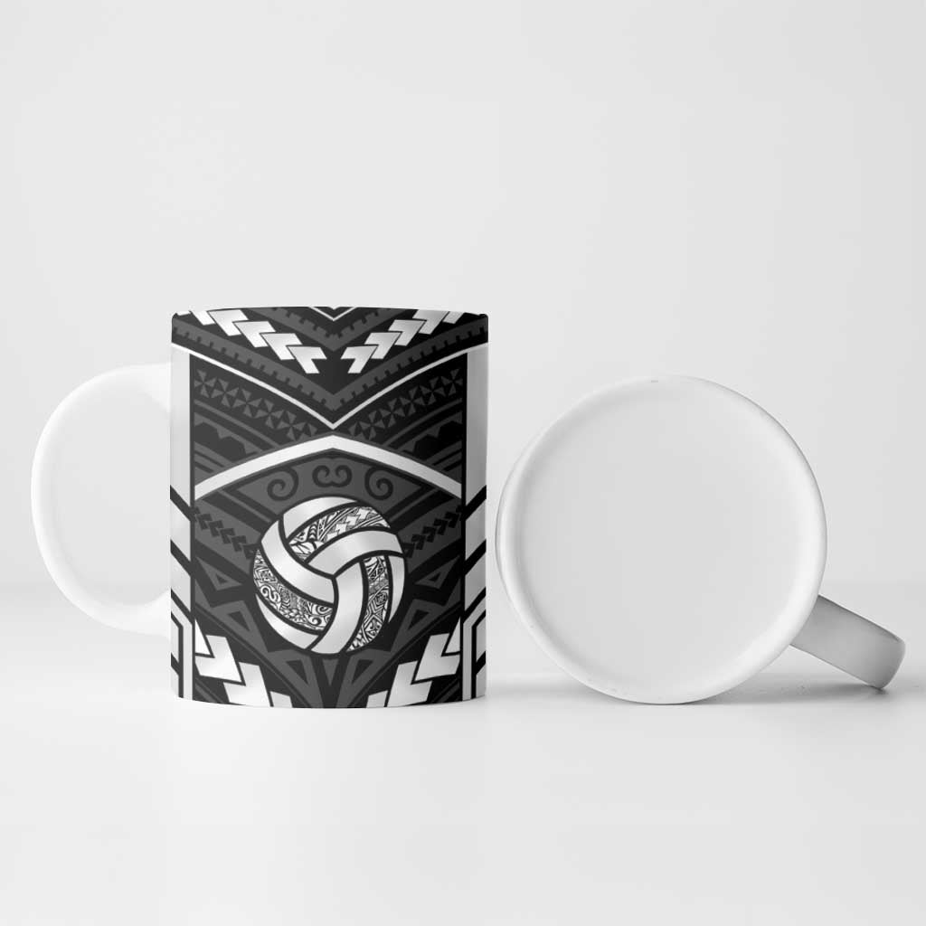 Custom Polynesia Beach Volleyball Ceramic Mug Polynesian Tribal Pattern LT05 - Polynesian Pride