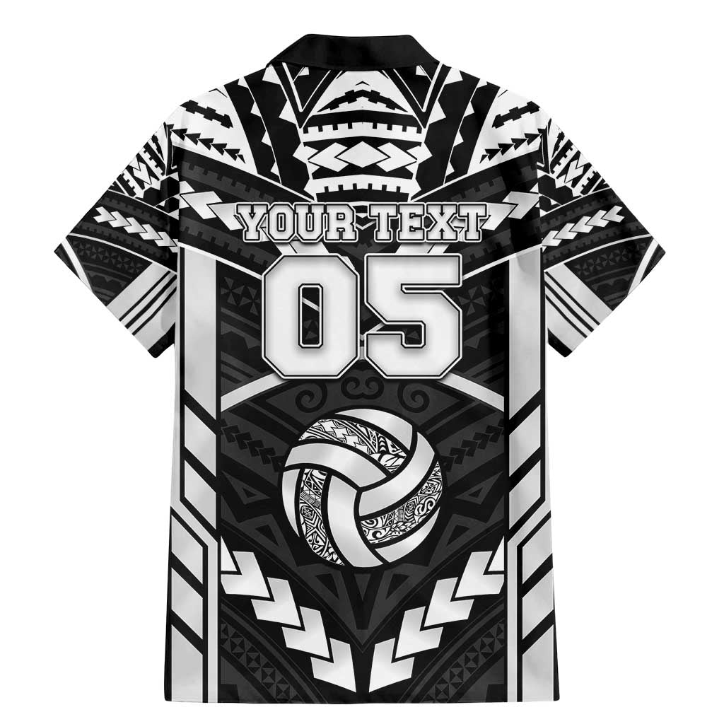 Custom Polynesia Beach Volleyball Family Matching Mermaid Dress and Hawaiian Shirt Polynesian Tribal Pattern - Polynesian Pride