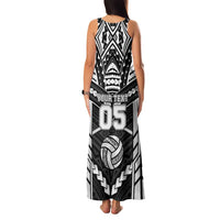 Custom Polynesia Beach Volleyball Family Matching Tank Maxi Dress and Hawaiian Shirt Polynesian Tribal Pattern - Polynesian Pride