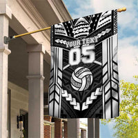 Custom Polynesia Beach Volleyball Garden Flag Polynesian Tribal Pattern - Polynesian Pride