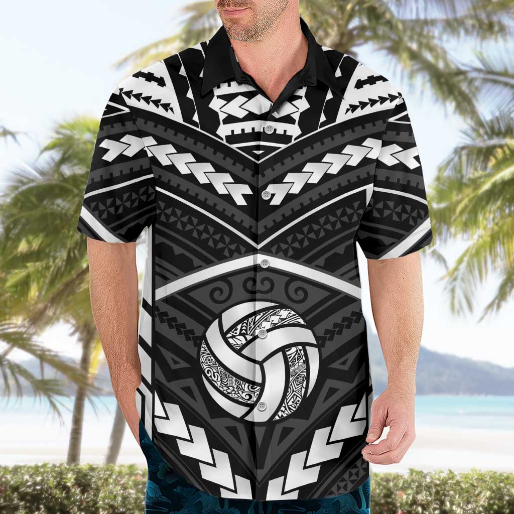 Custom Polynesia Beach Volleyball Hawaiian Shirt Polynesian Tribal Pattern LT05 - Polynesian Pride