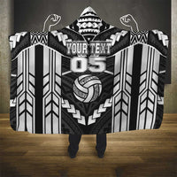 Custom Polynesia Beach Volleyball Hooded Blanket Polynesian Tribal Pattern LT05 - Polynesian Pride