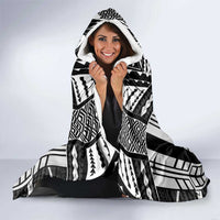 Custom Polynesia Beach Volleyball Hooded Blanket Polynesian Tribal Pattern LT05 - Polynesian Pride