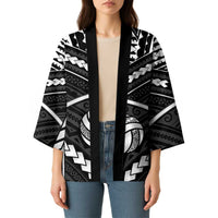 Custom Polynesia Beach Volleyball Kimono Polynesian Tribal Pattern - Polynesian Pride