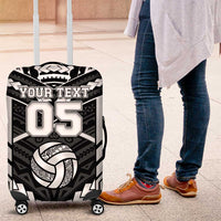 Custom Polynesia Beach Volleyball Luggage Cover Polynesian Tribal Pattern - Polynesian Pride