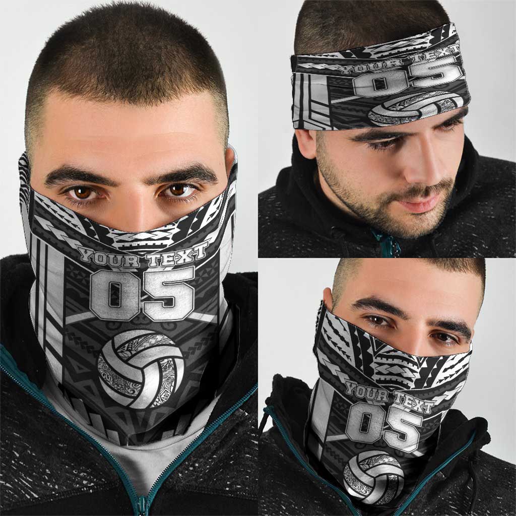 Custom Polynesia Beach Volleyball Neck Gaiter Polynesian Tribal Pattern LT05 - Polynesian Pride