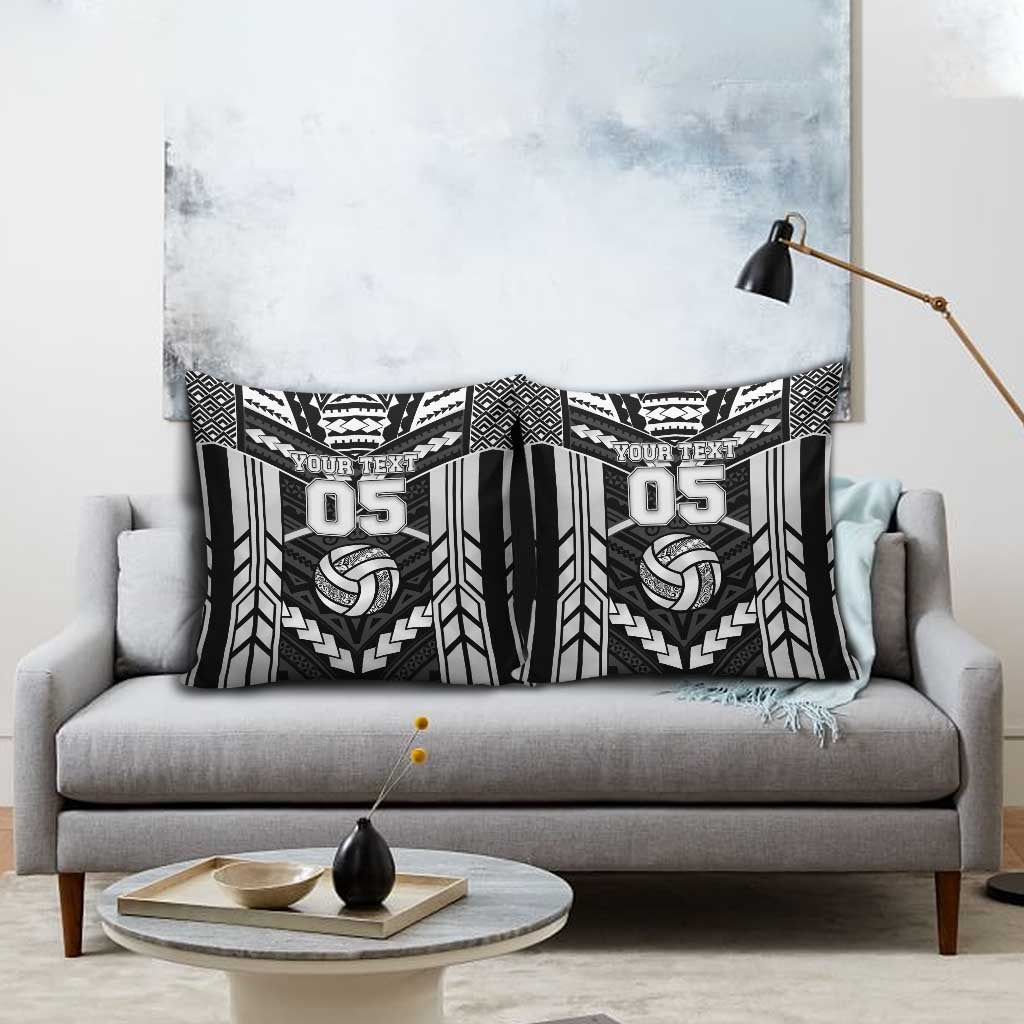 Custom Polynesia Beach Volleyball Pillow Cover Polynesian Tribal Pattern - Polynesian Pride