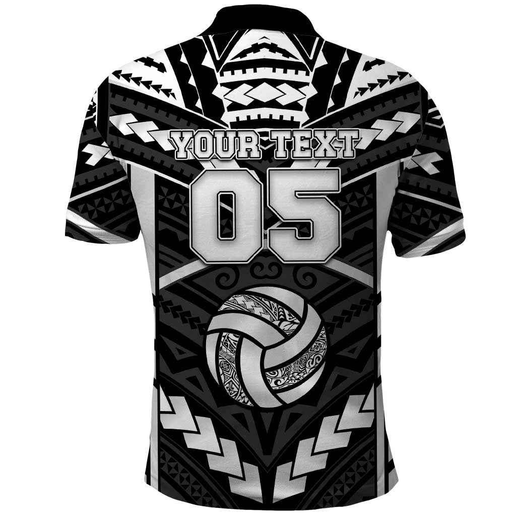 Custom Polynesia Beach Volleyball Polo Shirt Polynesian Tribal Pattern LT05 - Polynesian Pride