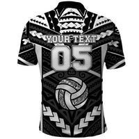 Custom Polynesia Beach Volleyball Polo Shirt Polynesian Tribal Pattern LT05 - Polynesian Pride