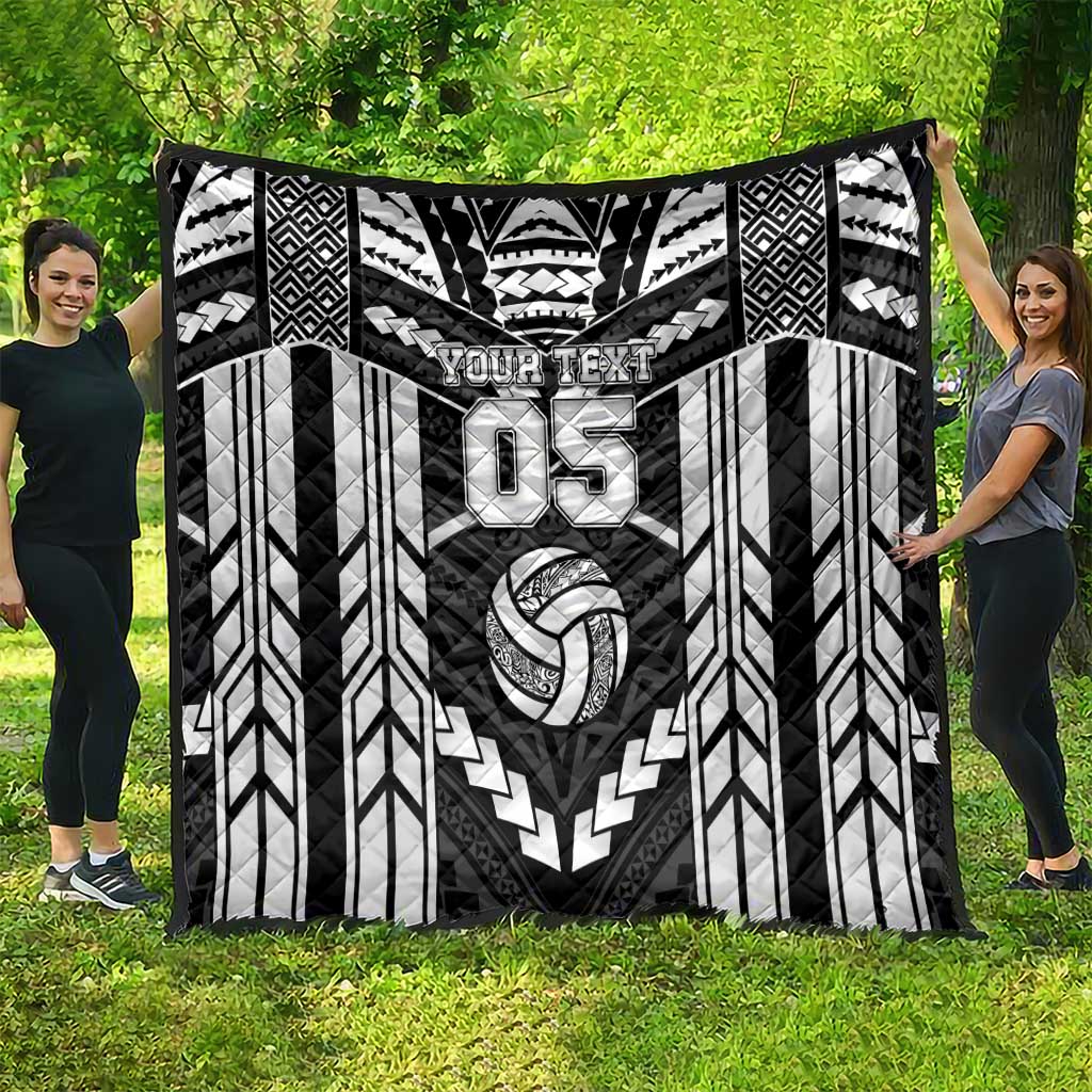 Custom Polynesia Beach Volleyball Quilt Polynesian Tribal Pattern - Polynesian Pride