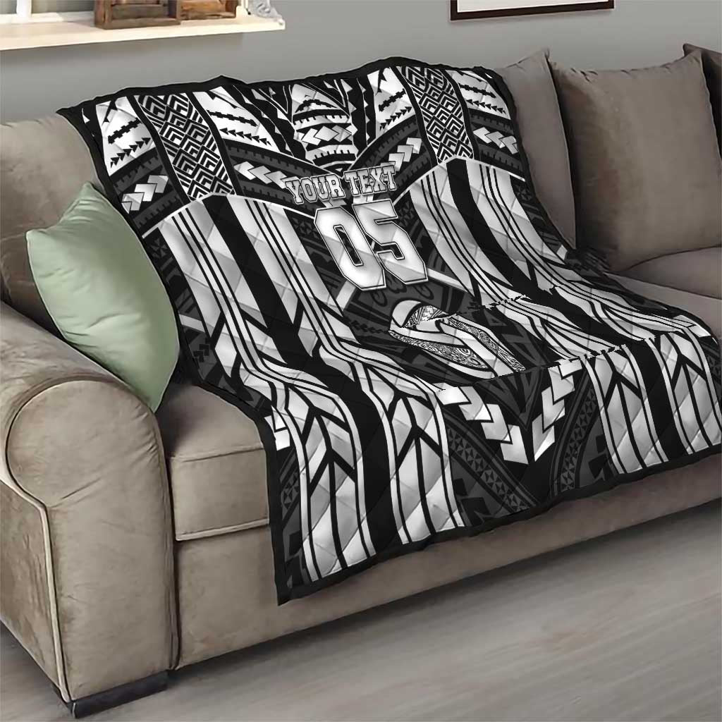 Custom Polynesia Beach Volleyball Quilt Polynesian Tribal Pattern - Polynesian Pride