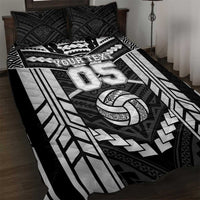 Custom Polynesia Beach Volleyball Quilt Bed Set Polynesian Tribal Pattern - Polynesian Pride
