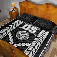 Custom Polynesia Beach Volleyball Quilt Bed Set Polynesian Tribal Pattern - Polynesian Pride
