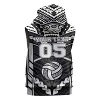 Custom Polynesia Beach Volleyball Sleeveless Hoodie Polynesian Tribal Pattern LT05 - Polynesian Pride