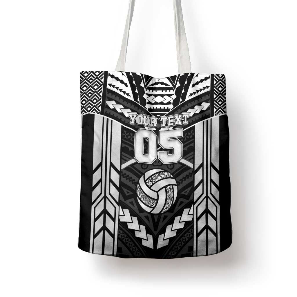 Custom Polynesia Beach Volleyball Tote Bag Polynesian Tribal Pattern - Polynesian Pride