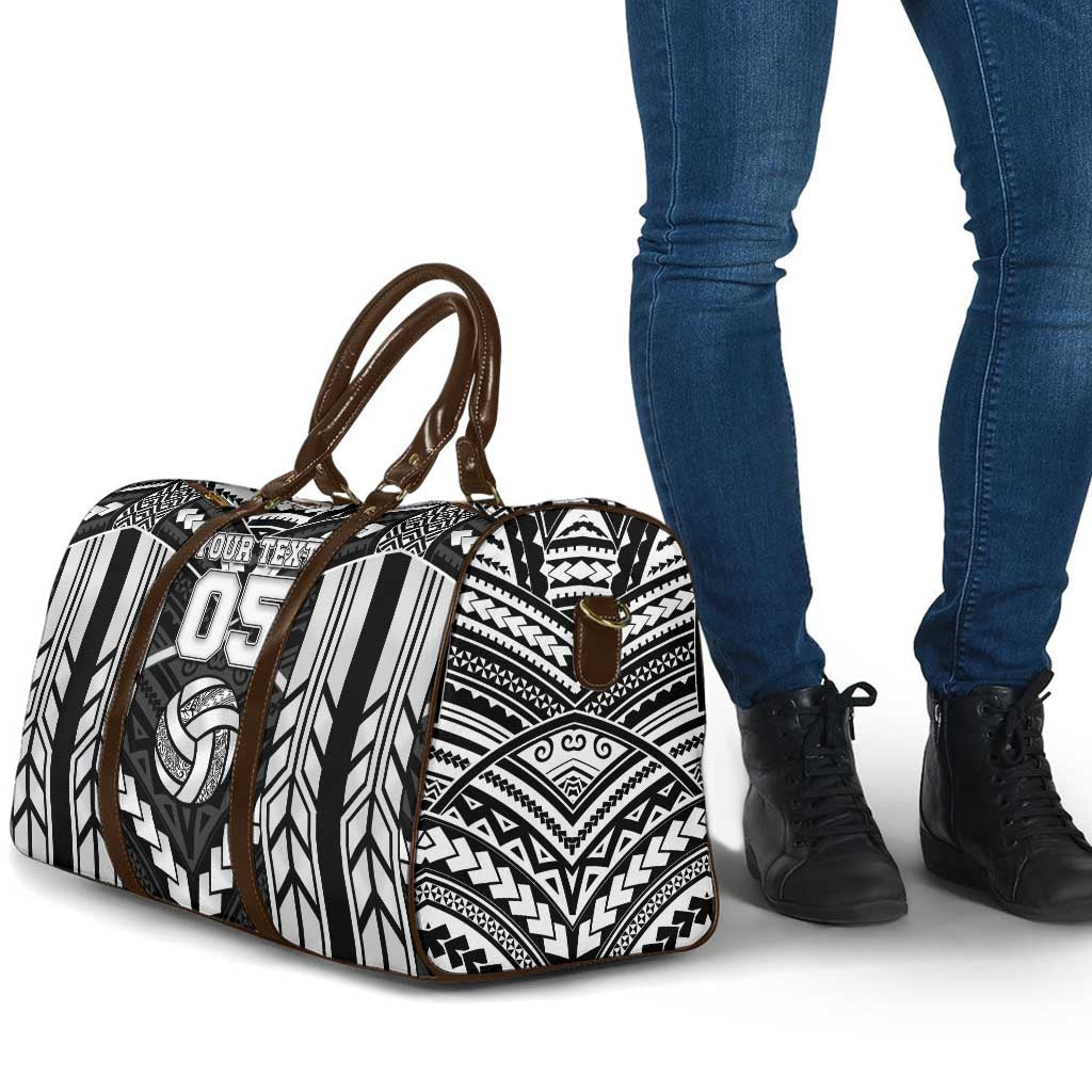 Custom Polynesia Beach Volleyball Travel Bag Polynesian Tribal Pattern - Polynesian Pride