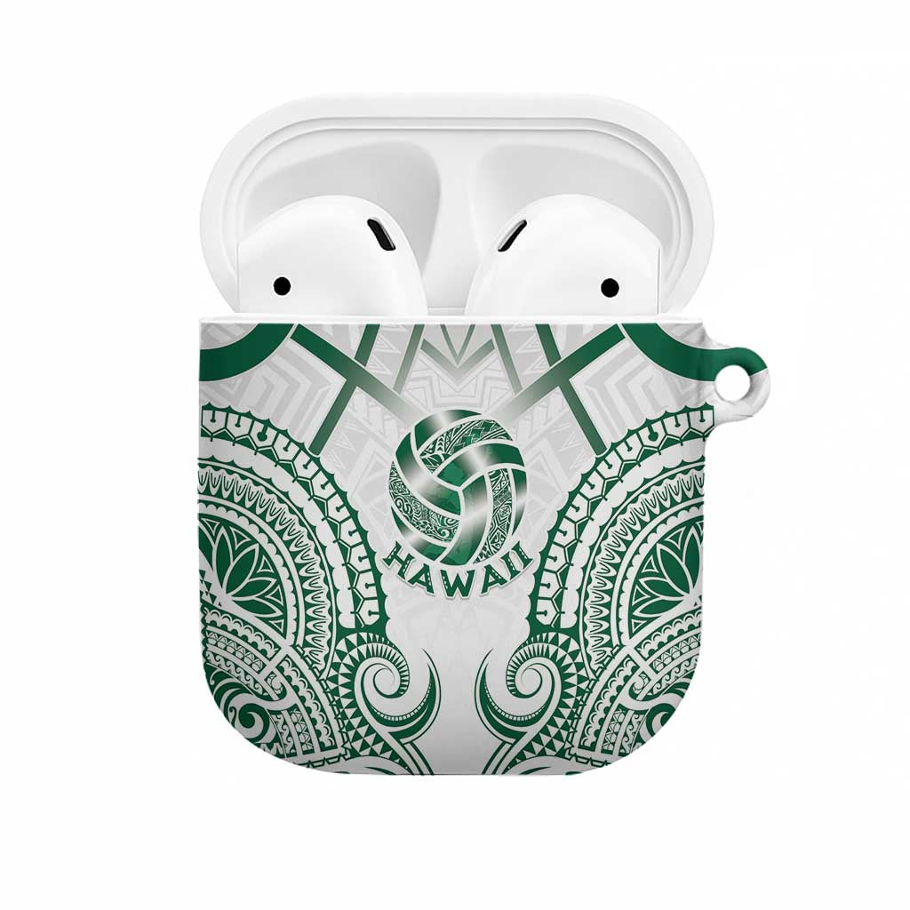 Hawaii Volleyball AirPods Case Polynesian Pattern - Polynesian Pride