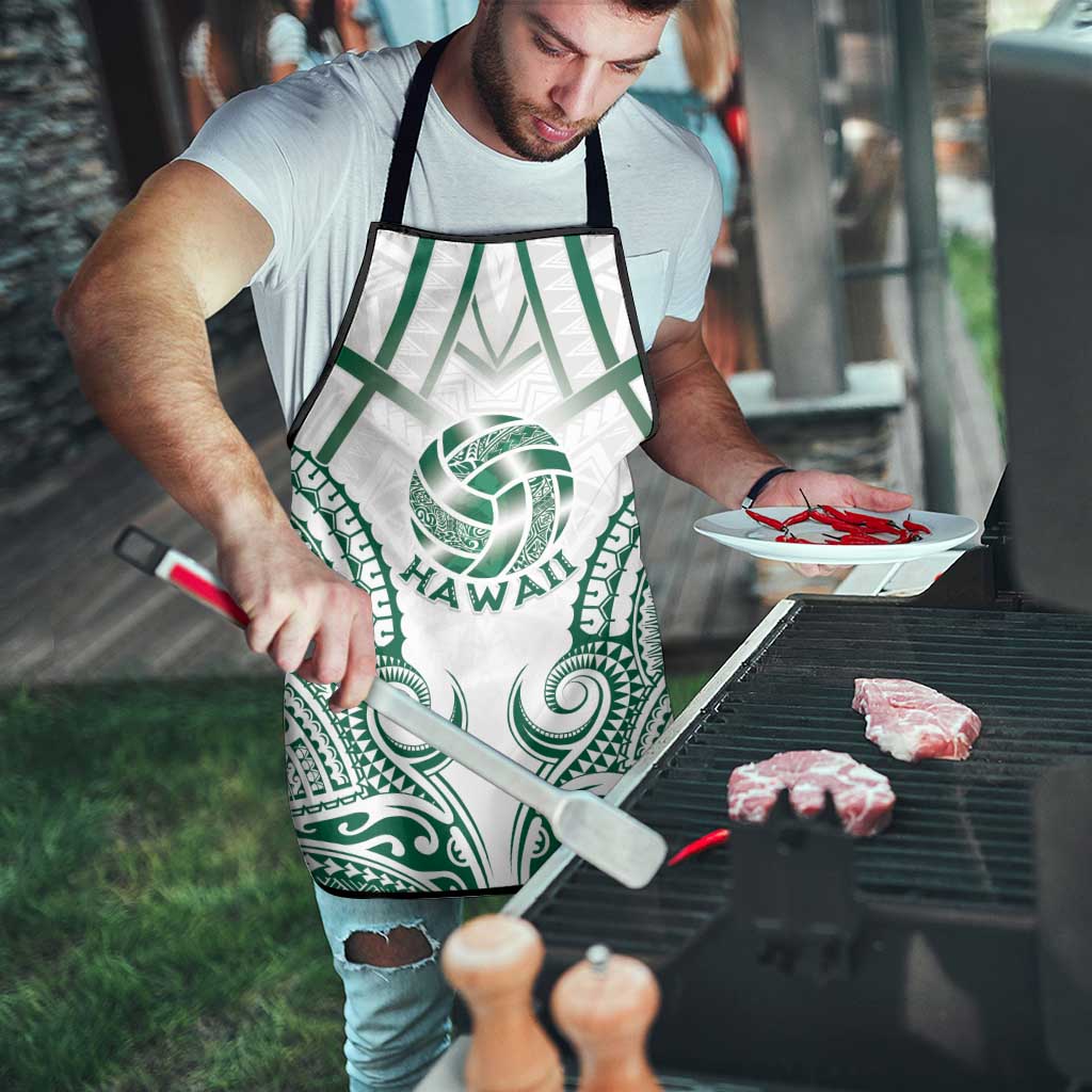 Hawaii Volleyball Apron Polynesian Pattern - Polynesian Pride