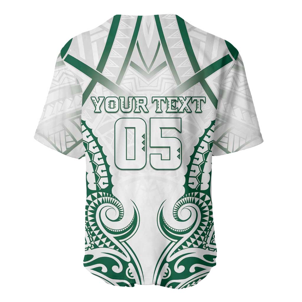 Custom Hawaii Volleyball Baseball Jersey Polynesian Pattern LT05 - Polynesian Pride