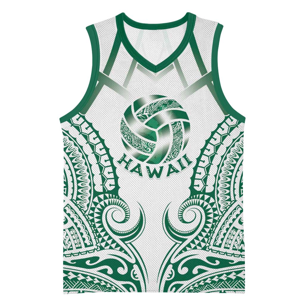 Custom Hawaii Volleyball Basketball Jersey Polynesian Pattern LT05 Unisex Teal - Polynesian Pride