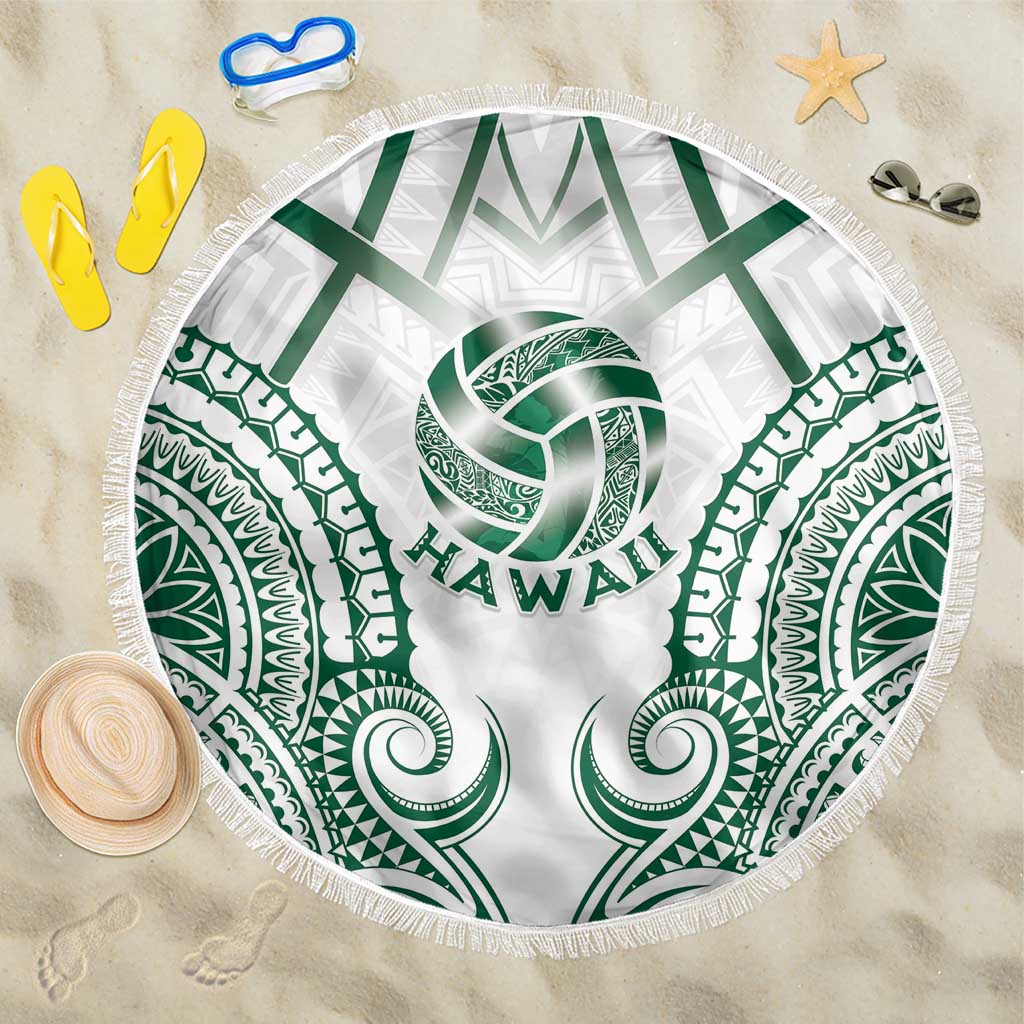Hawaii Volleyball Beach Blanket Polynesian Pattern - Polynesian Pride