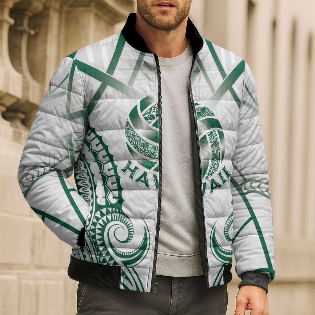 Custom Hawaii Volleyball Bomber Puffer Jacket Polynesian Pattern LT05 - Polynesian Pride