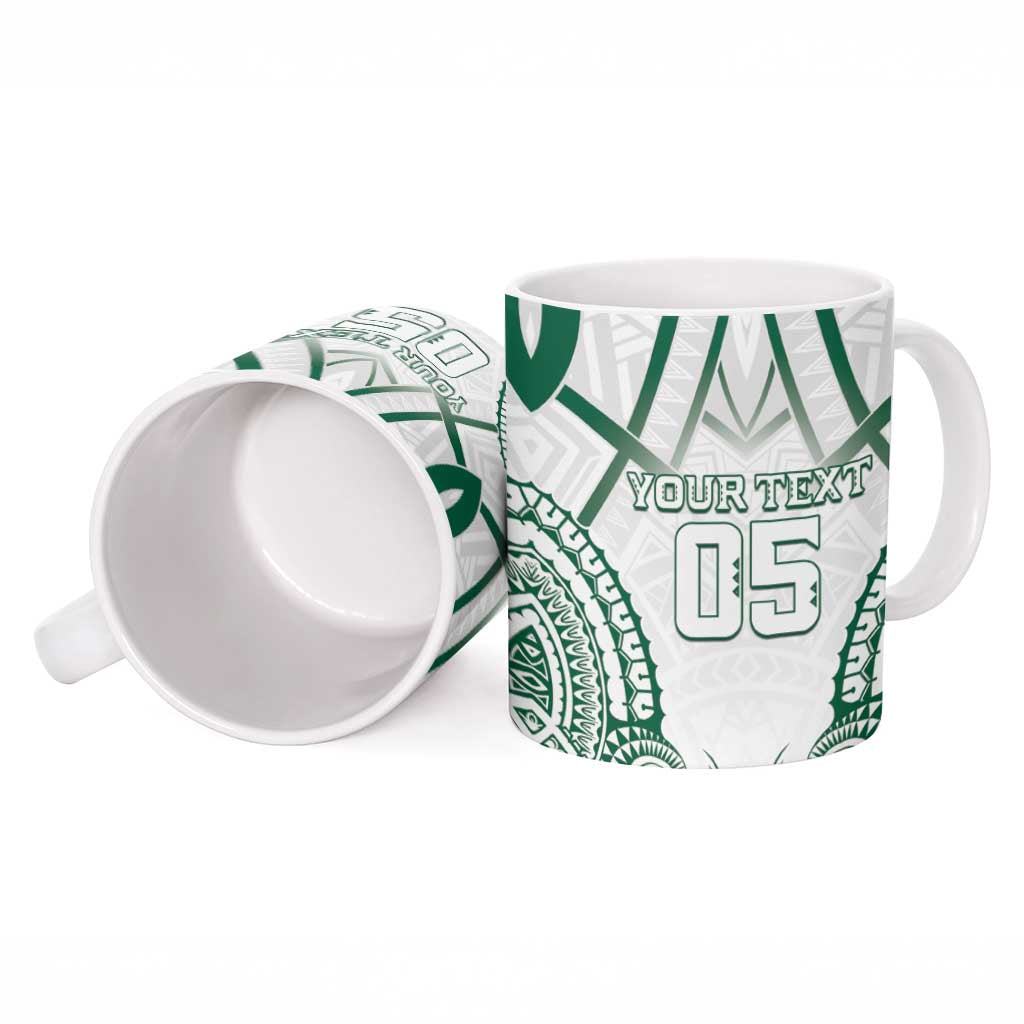 Custom Hawaii Volleyball Ceramic Mug Polynesian Pattern LT05 - Polynesian Pride