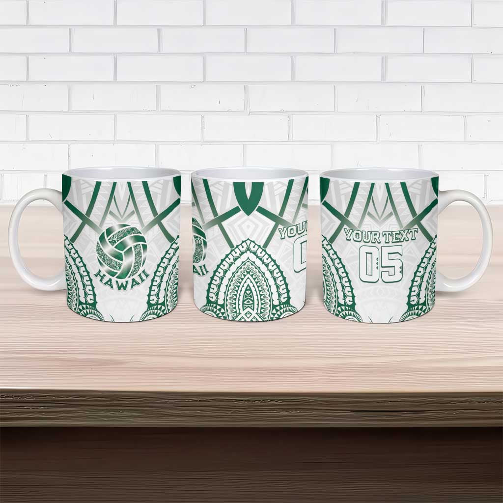 Custom Hawaii Volleyball Ceramic Mug Polynesian Pattern LT05 - Polynesian Pride