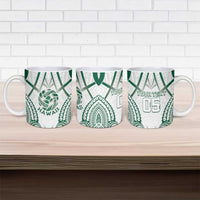 Custom Hawaii Volleyball Ceramic Mug Polynesian Pattern LT05 - Polynesian Pride