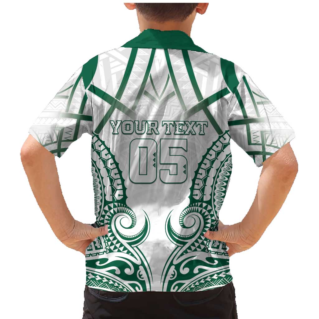Custom Hawaii Volleyball Family Matching Mermaid Dress and Hawaiian Shirt Polynesian Pattern - Polynesian Pride