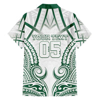 Custom Hawaii Volleyball Family Matching Off Shoulder Short Dress and Hawaiian Shirt Polynesian Pattern - Polynesian Pride