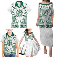 Custom Hawaii Volleyball Family Matching Puletasi and Hawaiian Shirt Polynesian Pattern LT05 - Polynesian Pride
