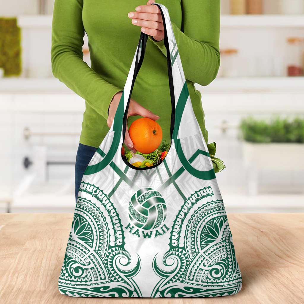 Hawaii Volleyball Grocery Bag Polynesian Pattern - Polynesian Pride
