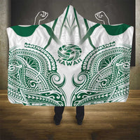 Hawaii Volleyball Hooded Blanket Polynesian Pattern LT05 - Polynesian Pride