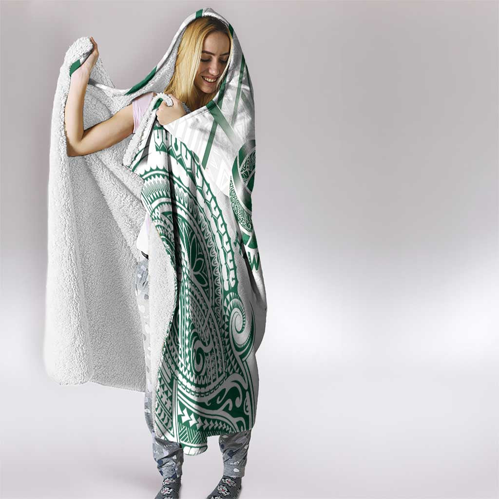 Hawaii Volleyball Hooded Blanket Polynesian Pattern LT05 - Polynesian Pride