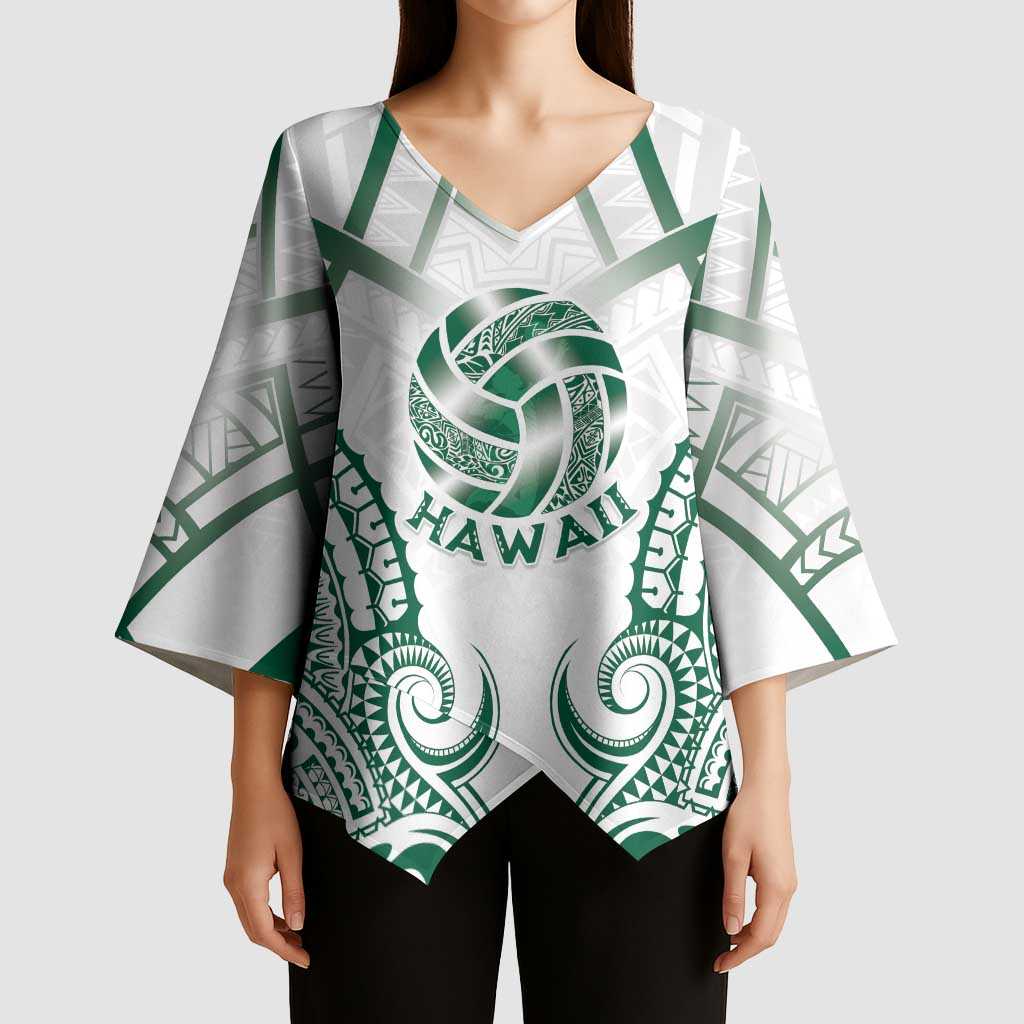 Custom Hawaii Volleyball Kimono Sleeve Blouse Polynesian Pattern LT05 - Polynesian Pride