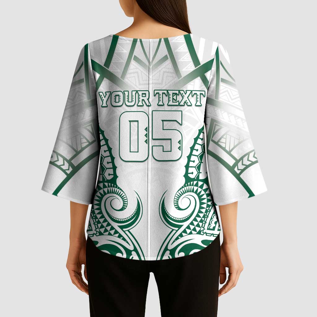 Custom Hawaii Volleyball Kimono Sleeve Blouse Polynesian Pattern LT05 - Polynesian Pride