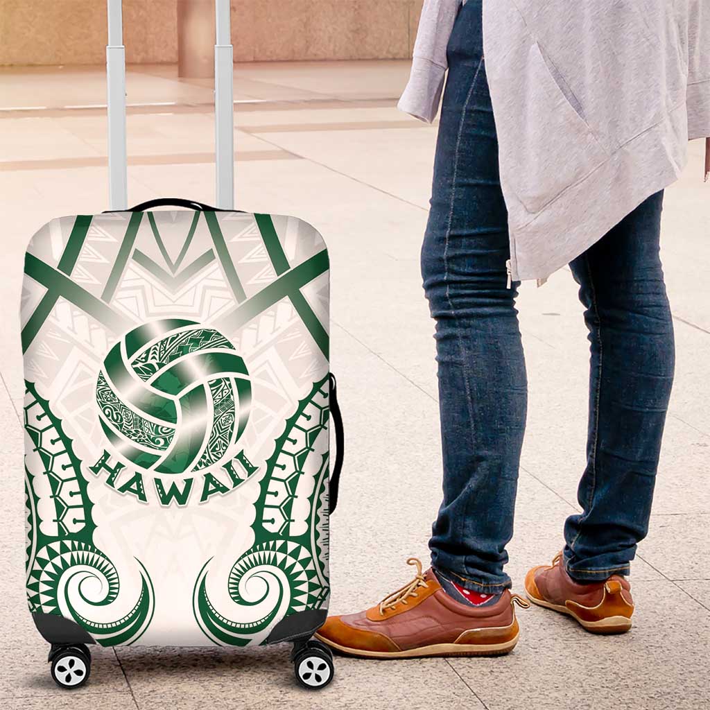 Hawaii Volleyball Luggage Cover Polynesian Pattern - Polynesian Pride