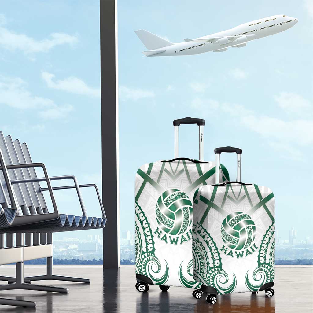 Hawaii Volleyball Luggage Cover Polynesian Pattern - Polynesian Pride