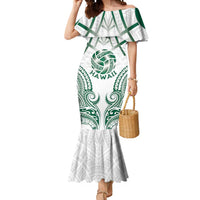 Custom Hawaii Volleyball Mermaid Dress Polynesian Pattern - Polynesian Pride
