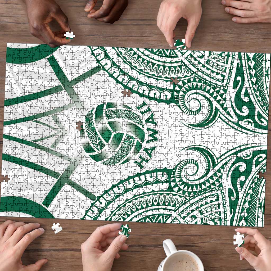 Hawaii Volleyball Puzzle Polynesian Pattern LT05 - Polynesian Pride
