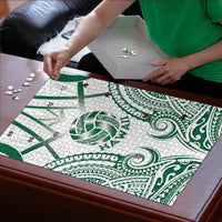 Hawaii Volleyball Puzzle Polynesian Pattern LT05 - Polynesian Pride