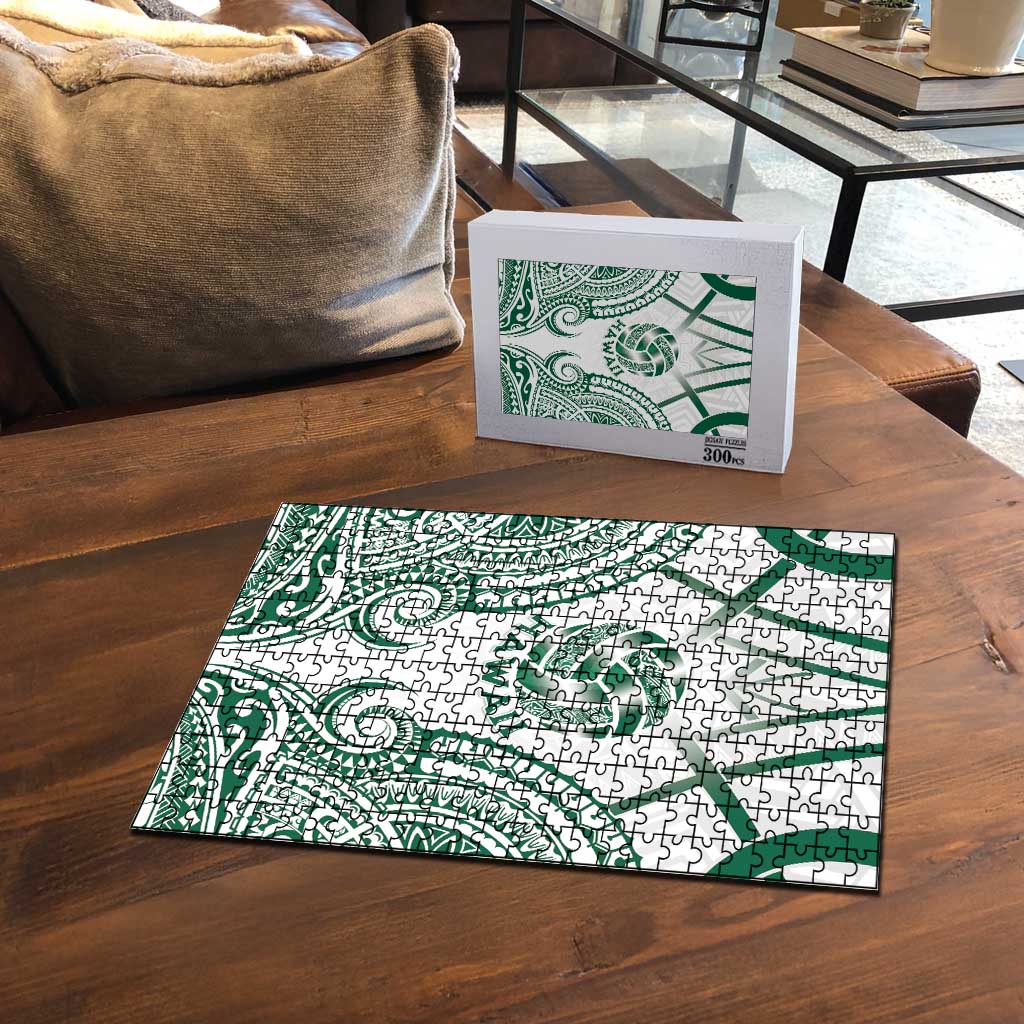Hawaii Volleyball Puzzle Polynesian Pattern LT05 - Polynesian Pride