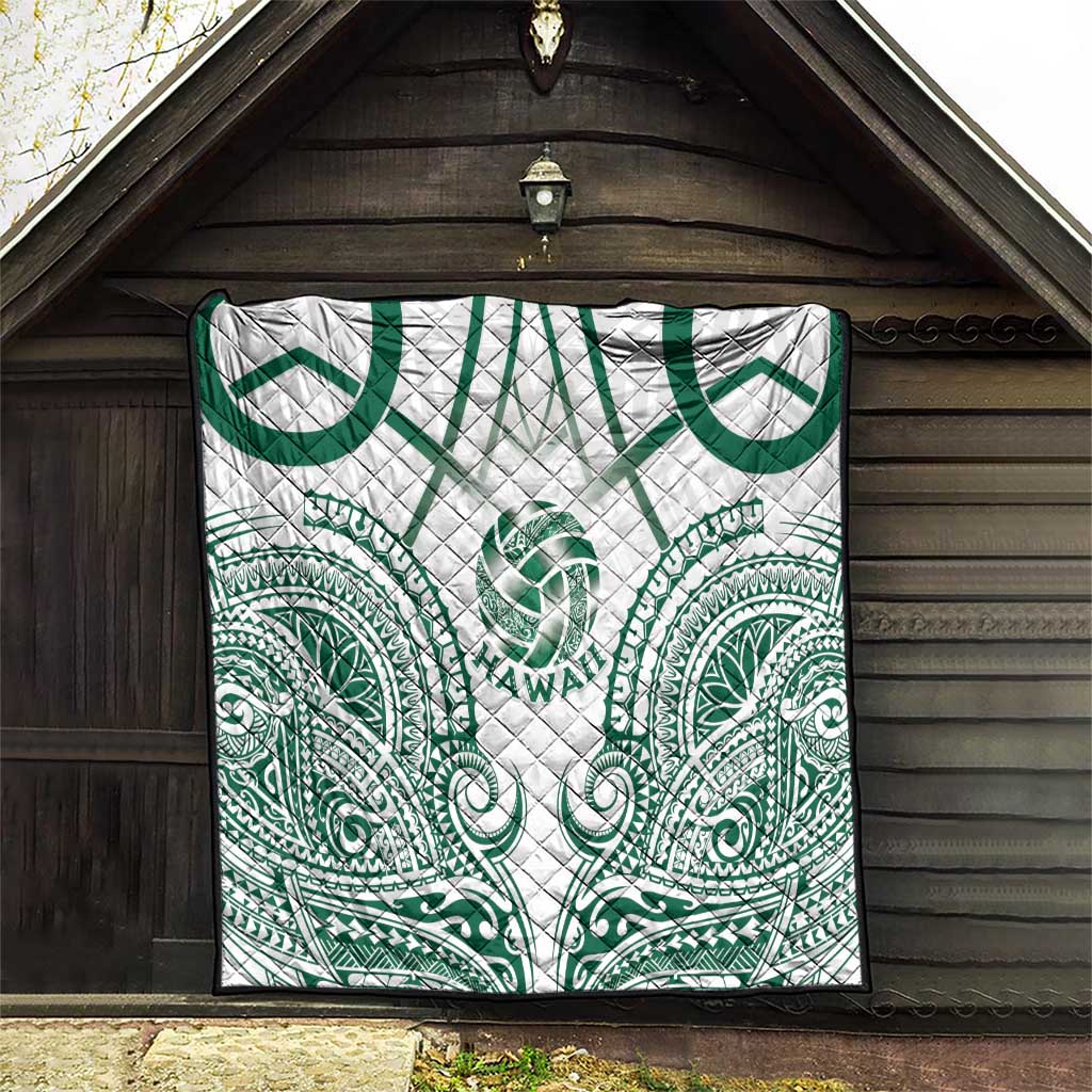 Hawaii Volleyball Quilt Polynesian Pattern - Polynesian Pride
