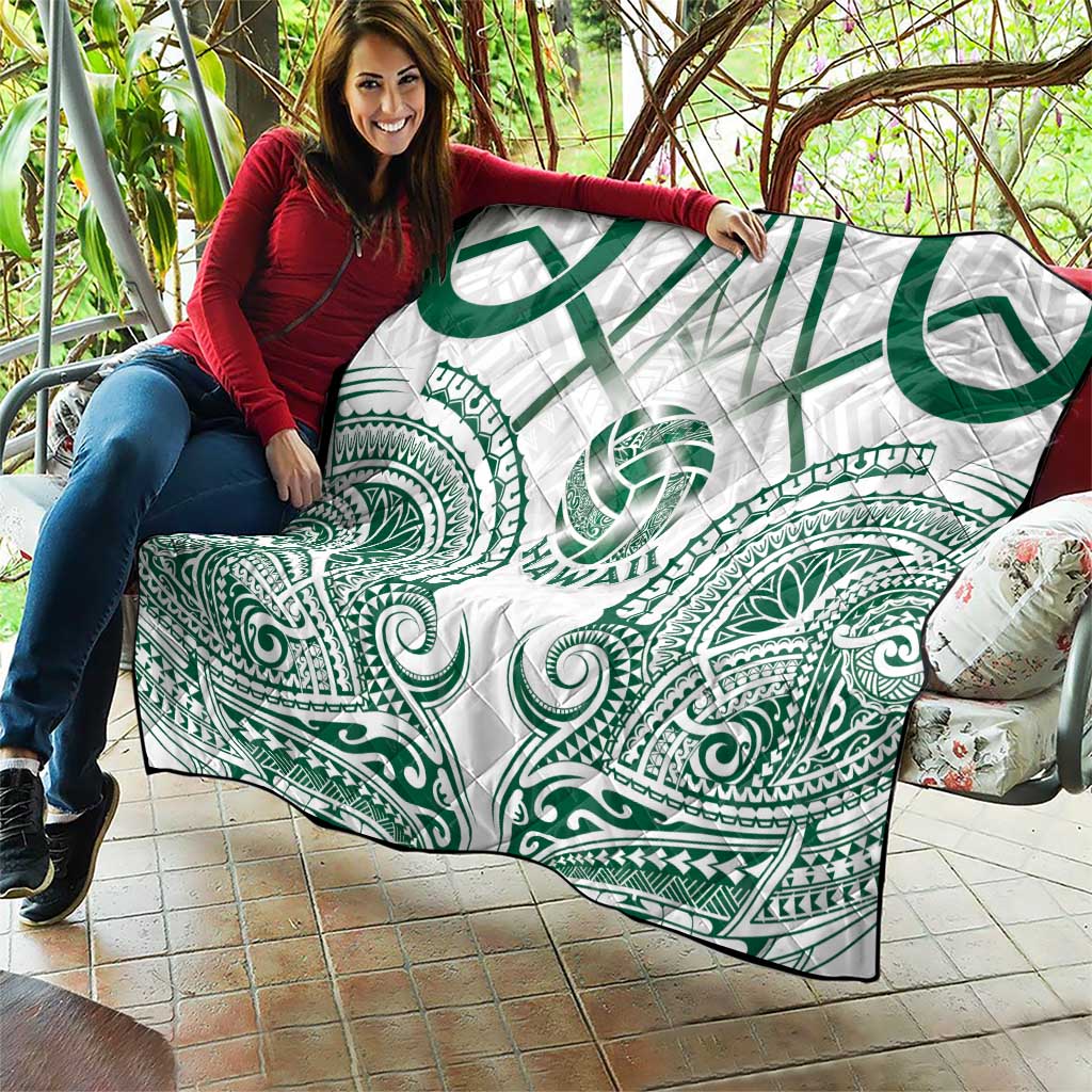 Hawaii Volleyball Quilt Polynesian Pattern - Polynesian Pride