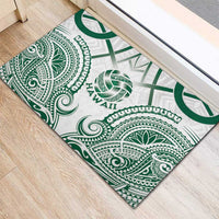 Hawaii Volleyball Rubber Doormat Polynesian Pattern LT05 - Polynesian Pride